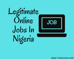 Legitimate Online Jobs In Nigeria