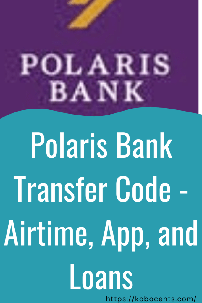 Polaris bank USSD Code