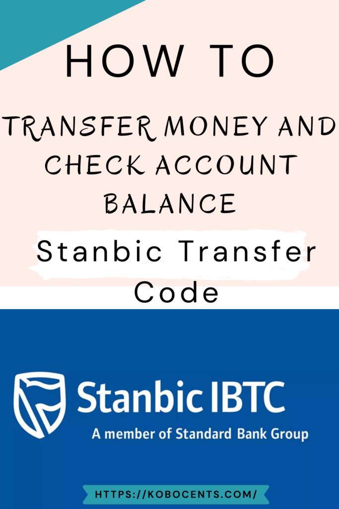 stanbic ibtc transfer code