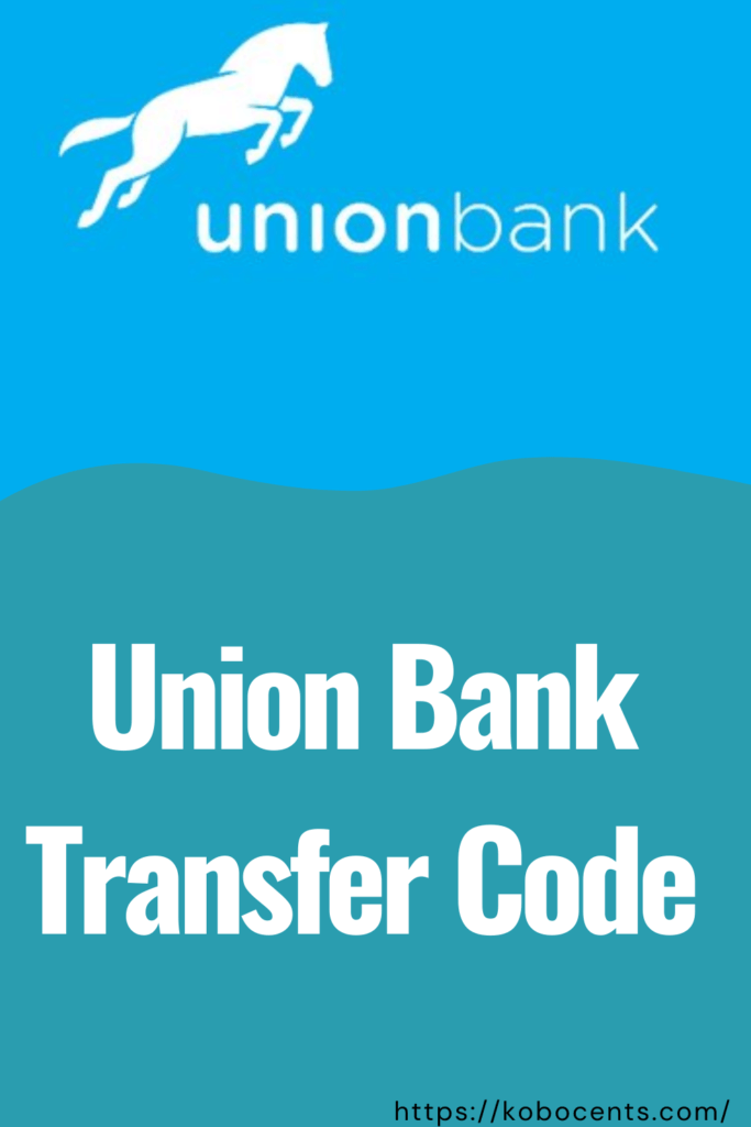 Union Bank Transfer Code 
