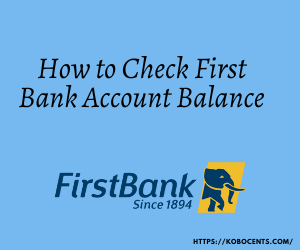 How to Check First Bank Account Balance-5 ways