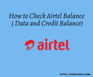How to Check Airtel Balance ( Data and  Credit Balance)-2023