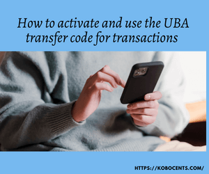 UBA Transfer code