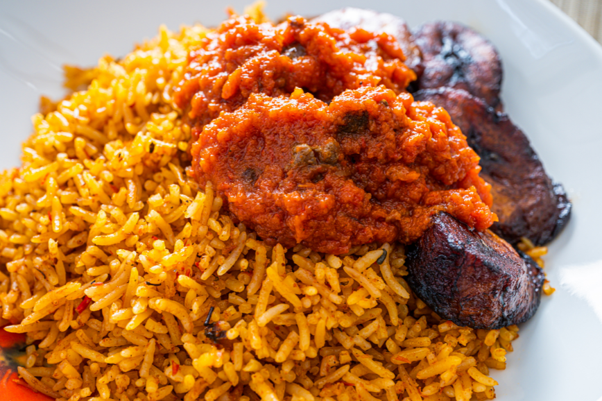 Jollof rice business in Nigeria 