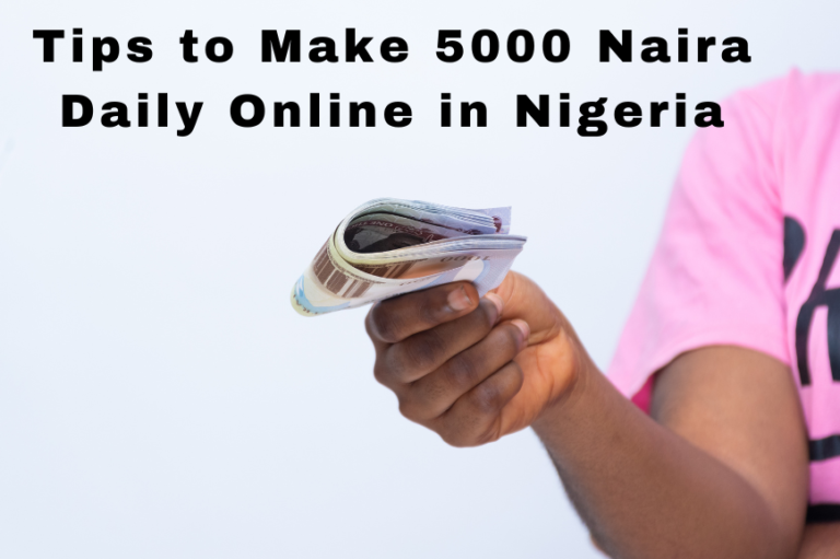 14 Super Tips to Make 5000 Naira Daily Online in Nigeria