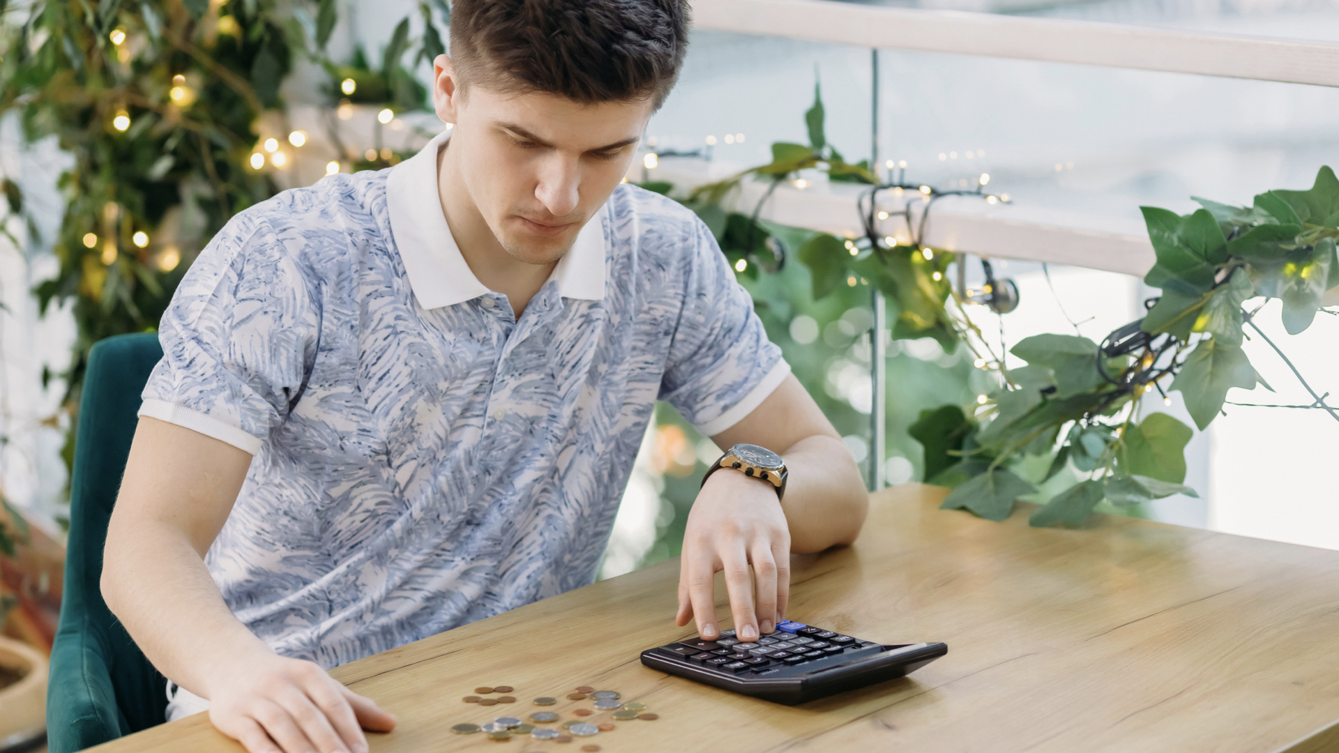 counting pennies
