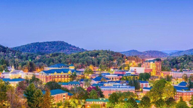 Boone California Skyline