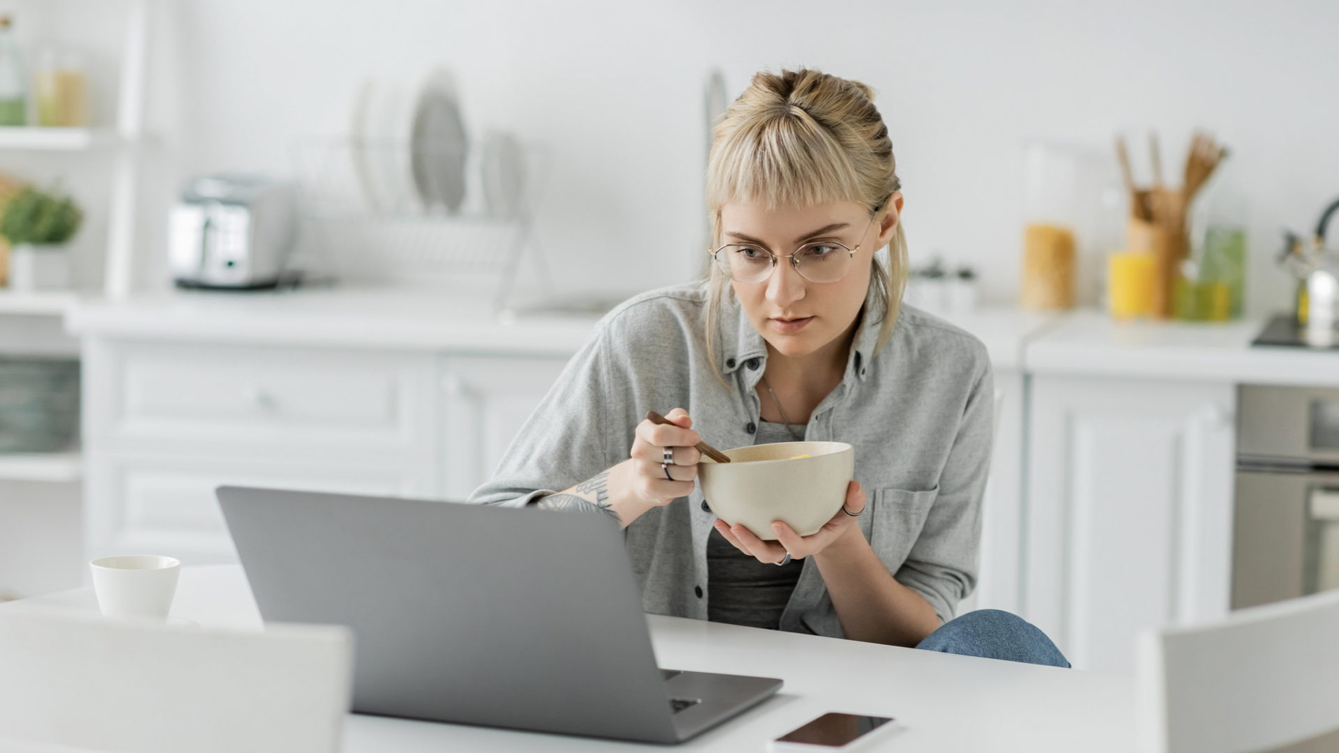 working from home